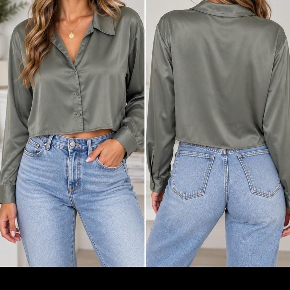 Jon anna green satin